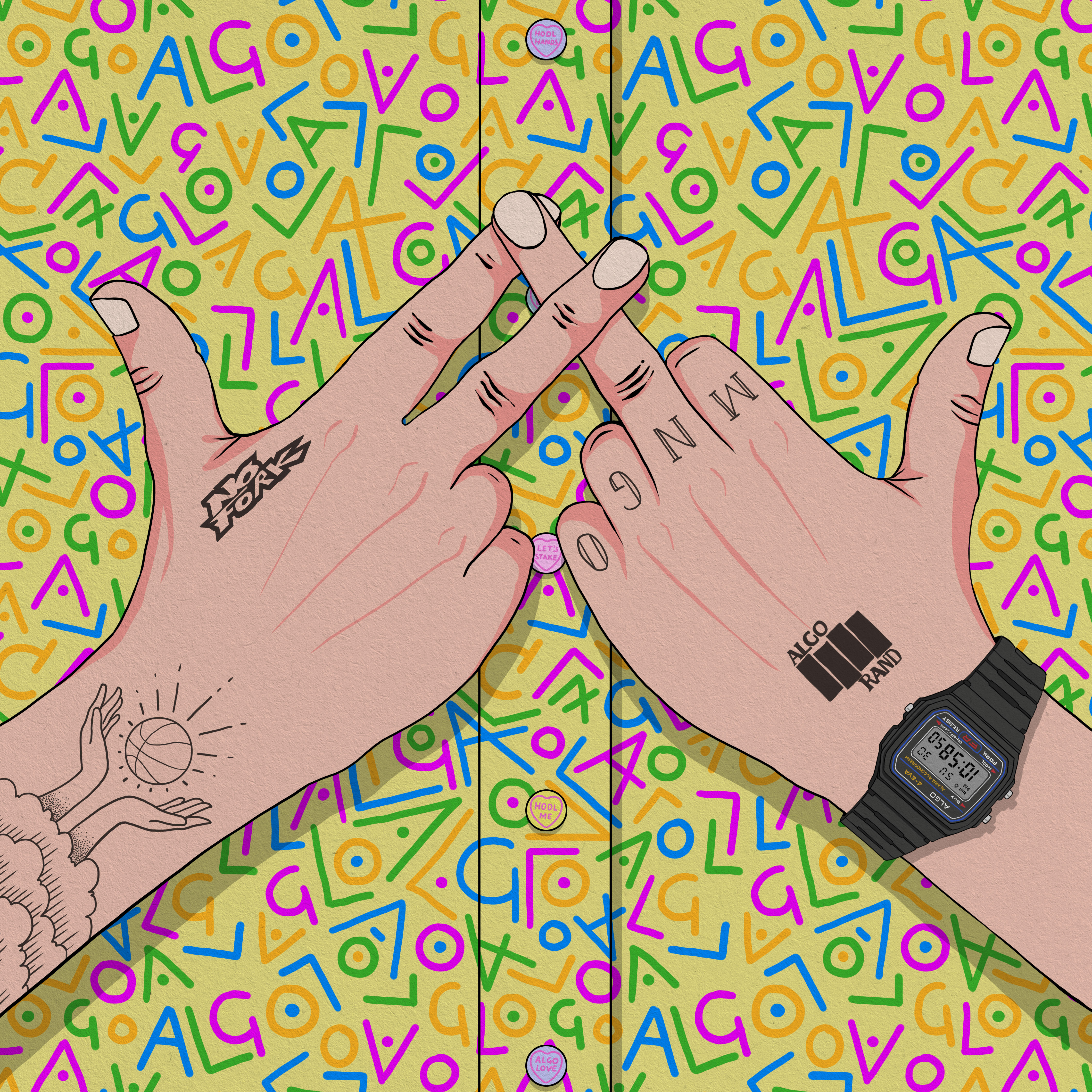 Algo Hands #0352 NFT on Algorand