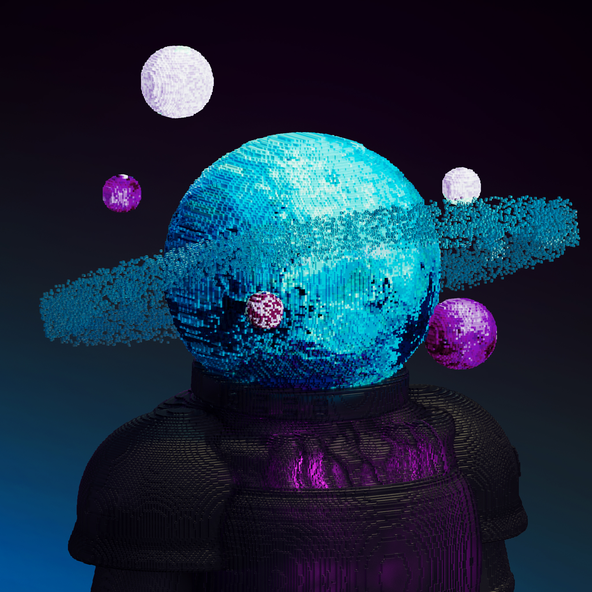 AlgoCrew-Uranus boy 066 NFT on Algorand