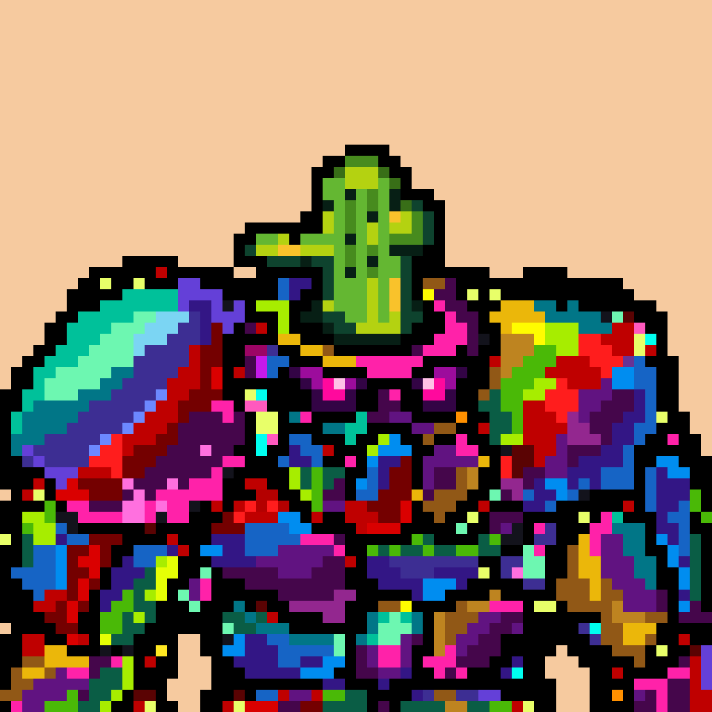 Pixelgolem #100 NFT on Algorand