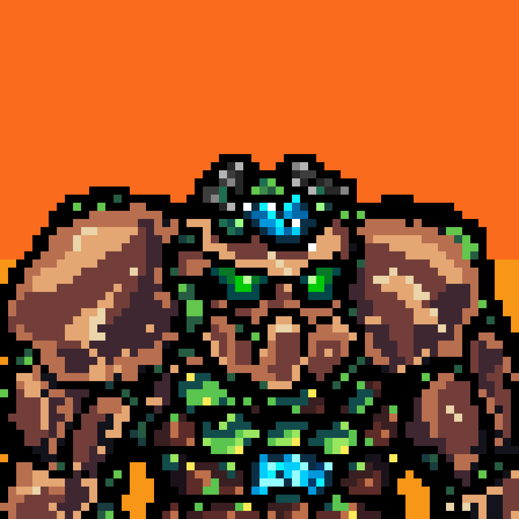 Pixelgolem #108 NFT on Algorand