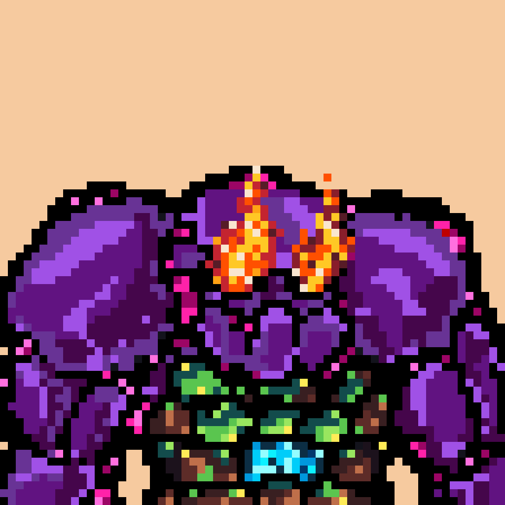 Pixelgolem #115 NFT on Algorand