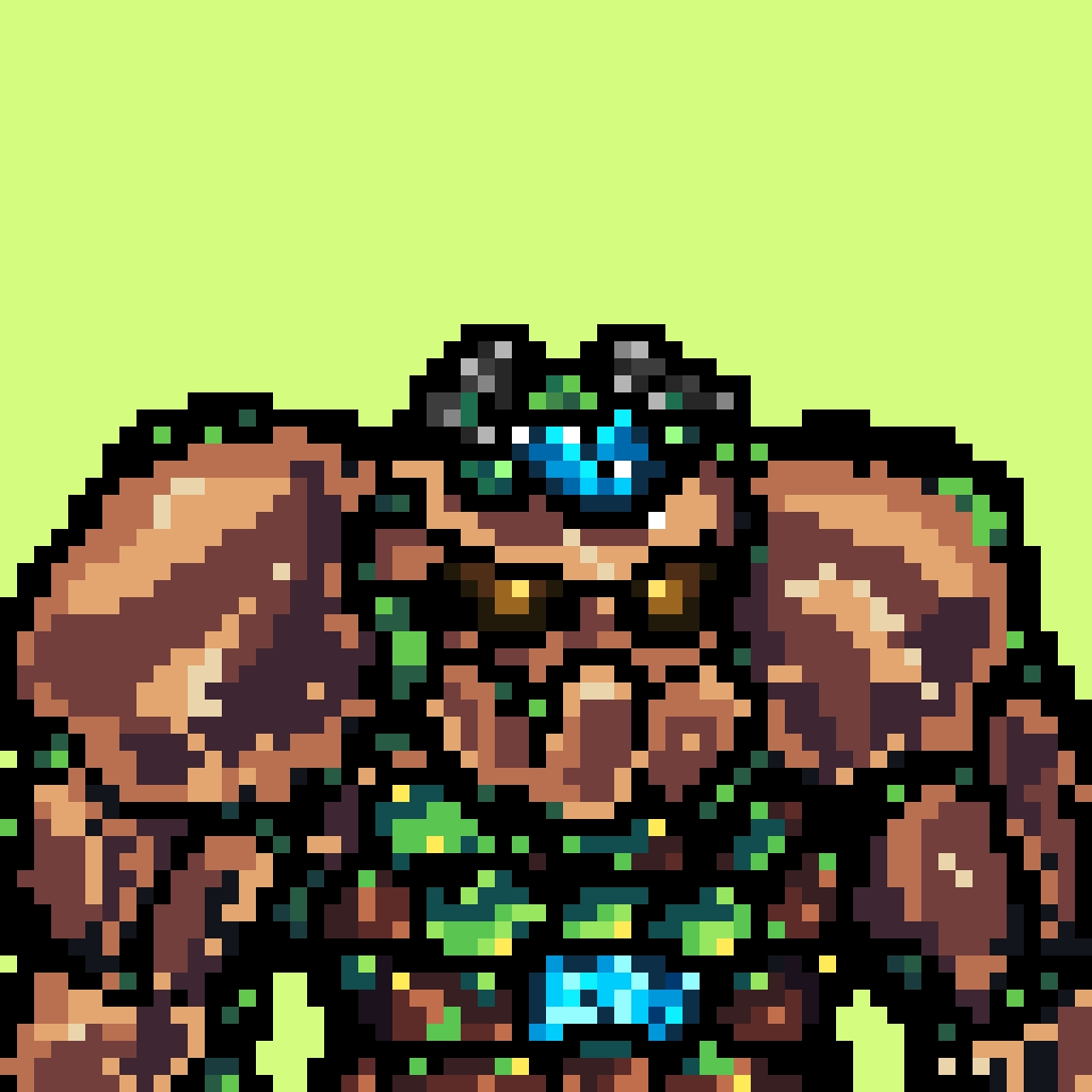 Pixelgolem #116 NFT on Algorand