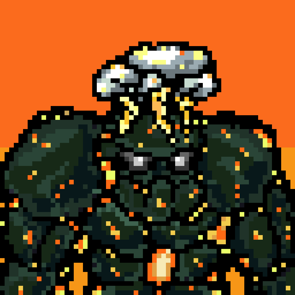 Pixelgolem #117 NFT on Algorand