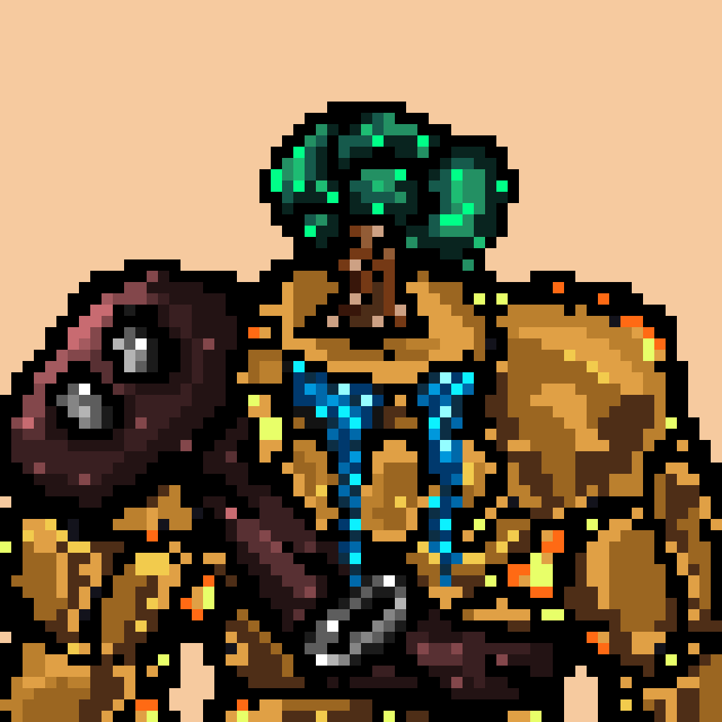 Pixelgolem #120 NFT on Algorand