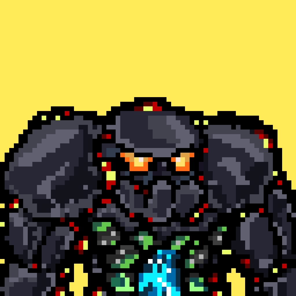 Pixelgolem #121 NFT on Algorand