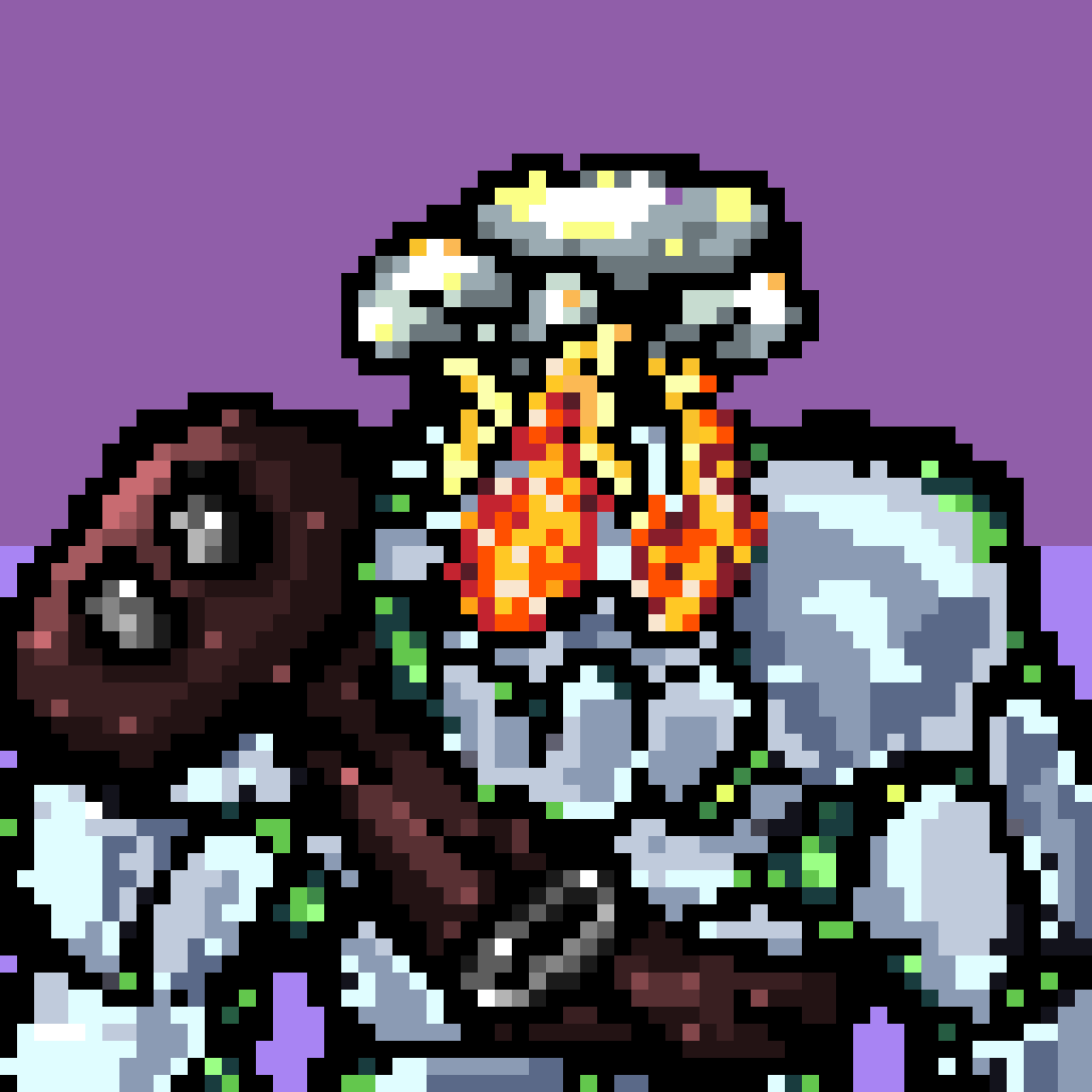 Pixelgolem #123 NFT on Algorand