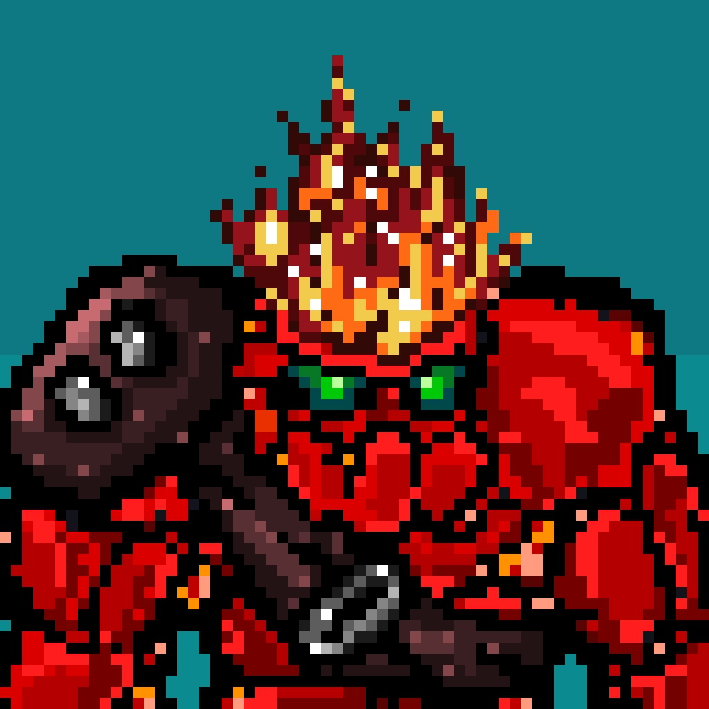 Pixelgolem #126 NFT on Algorand