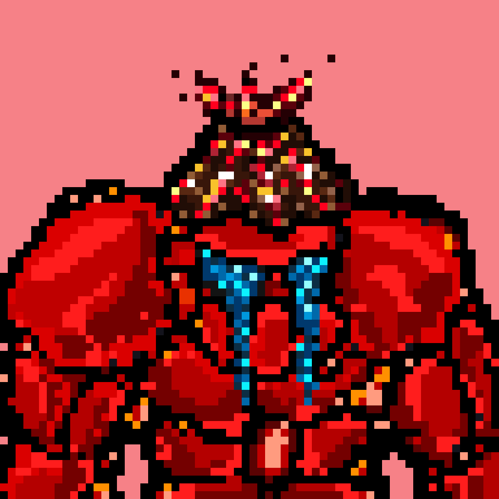 Pixelgolem #129 NFT on Algorand