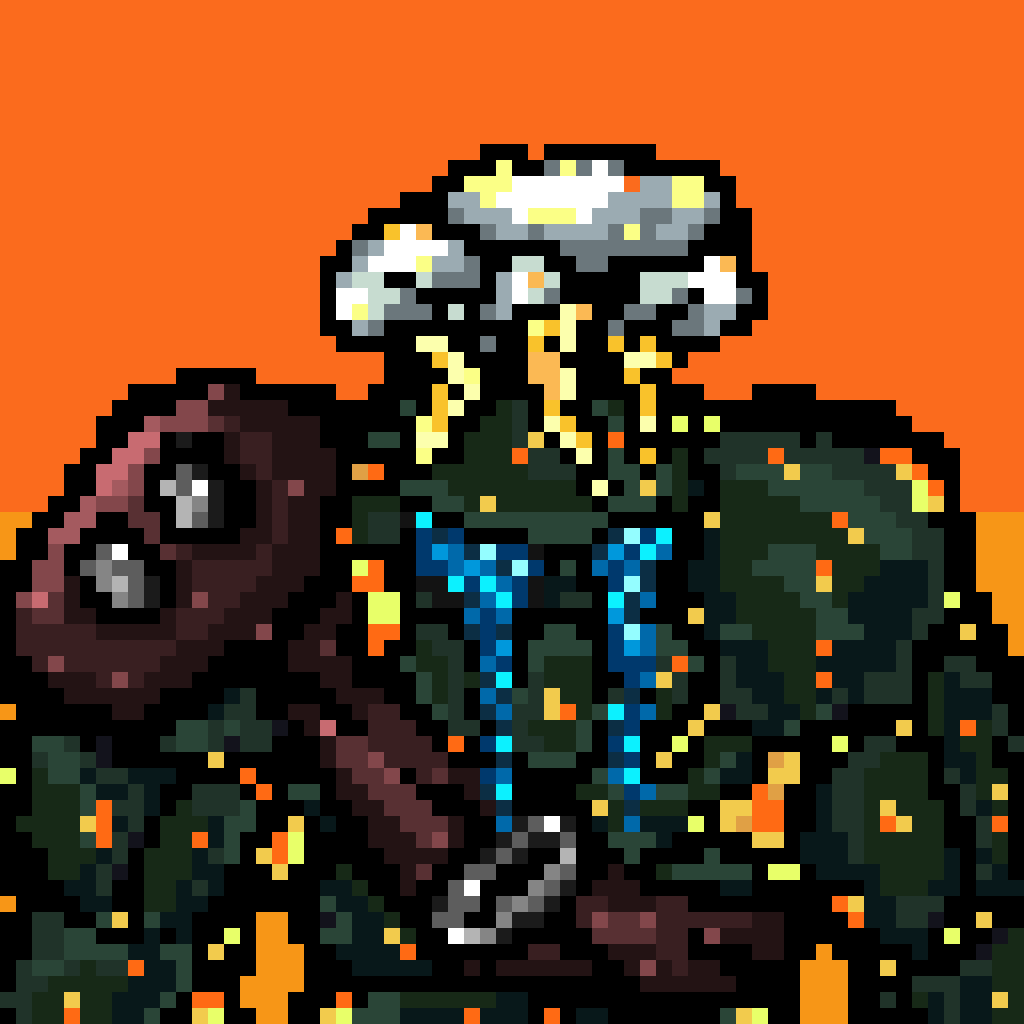 Pixelgolem #141 NFT on Algorand