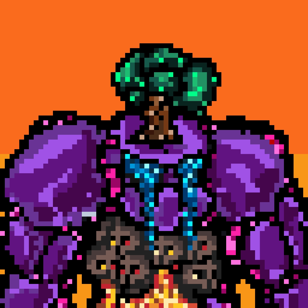 Pixelgolem #142 NFT on Algorand