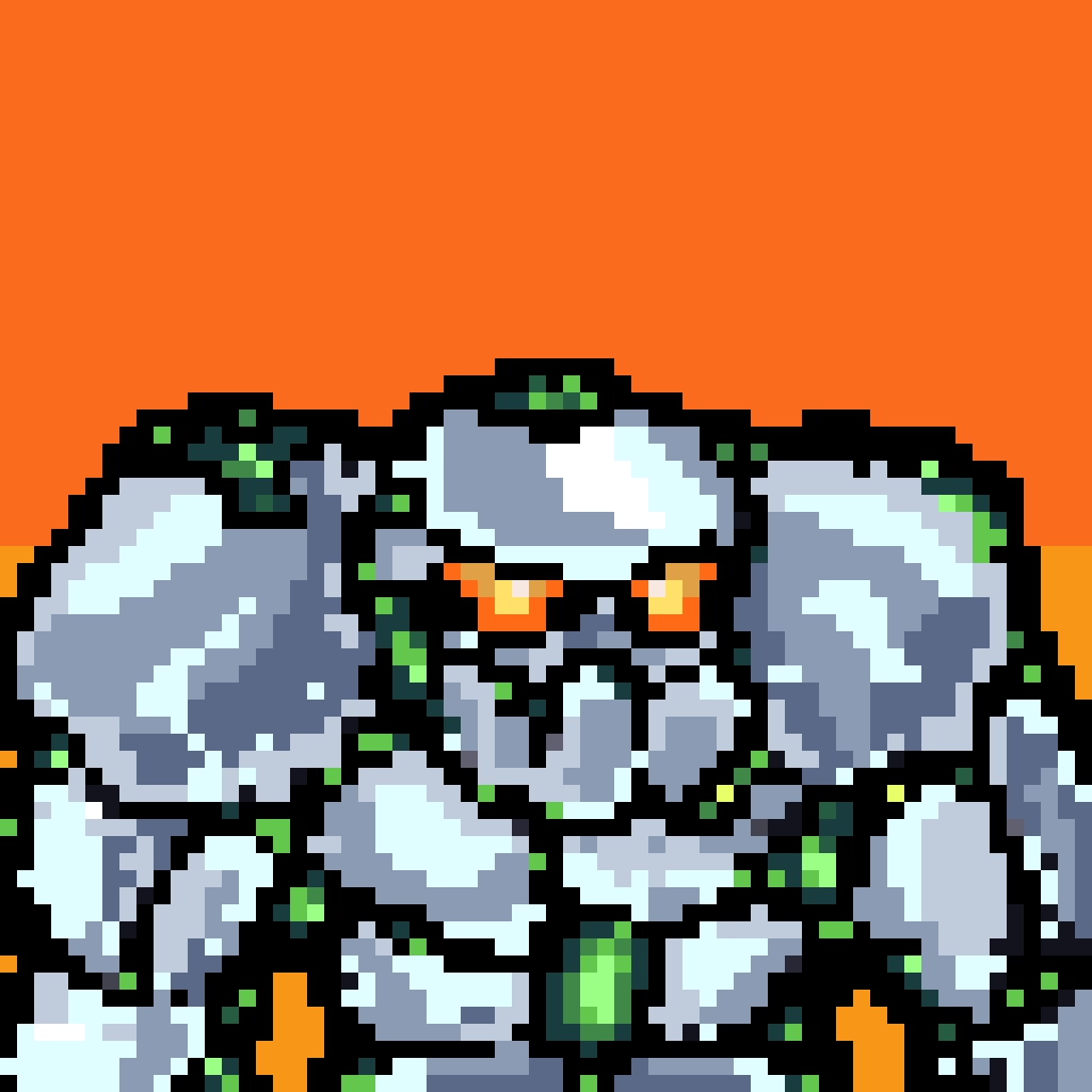 Pixelgolem #143 NFT on Algorand