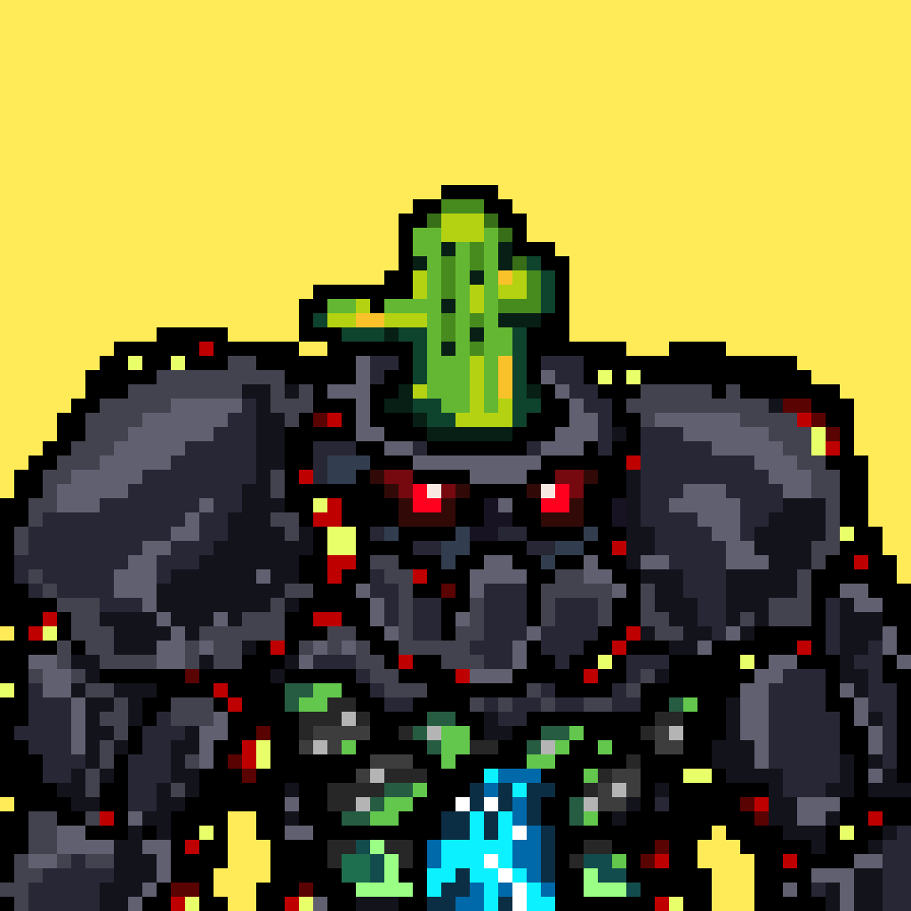 Pixelgolem #148 NFT on Algorand