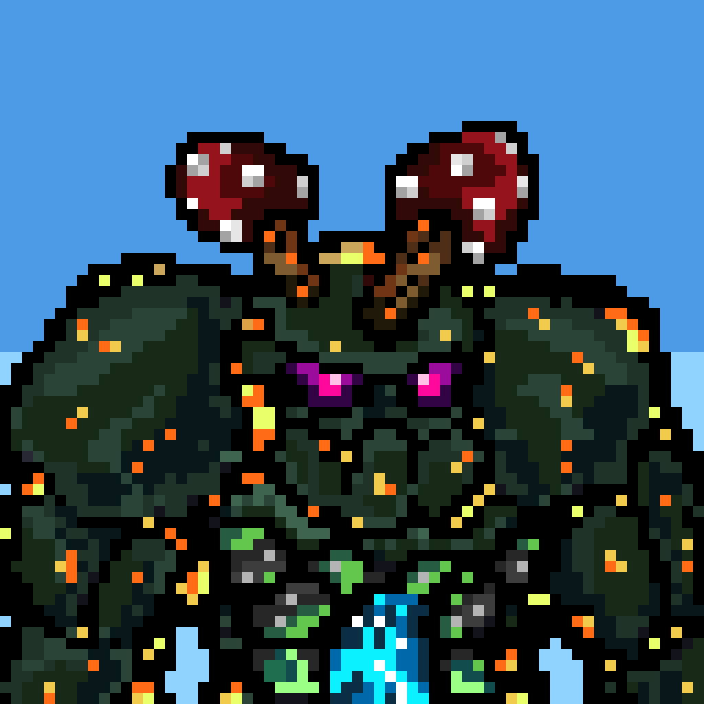 Pixelgolem #149 NFT on Algorand