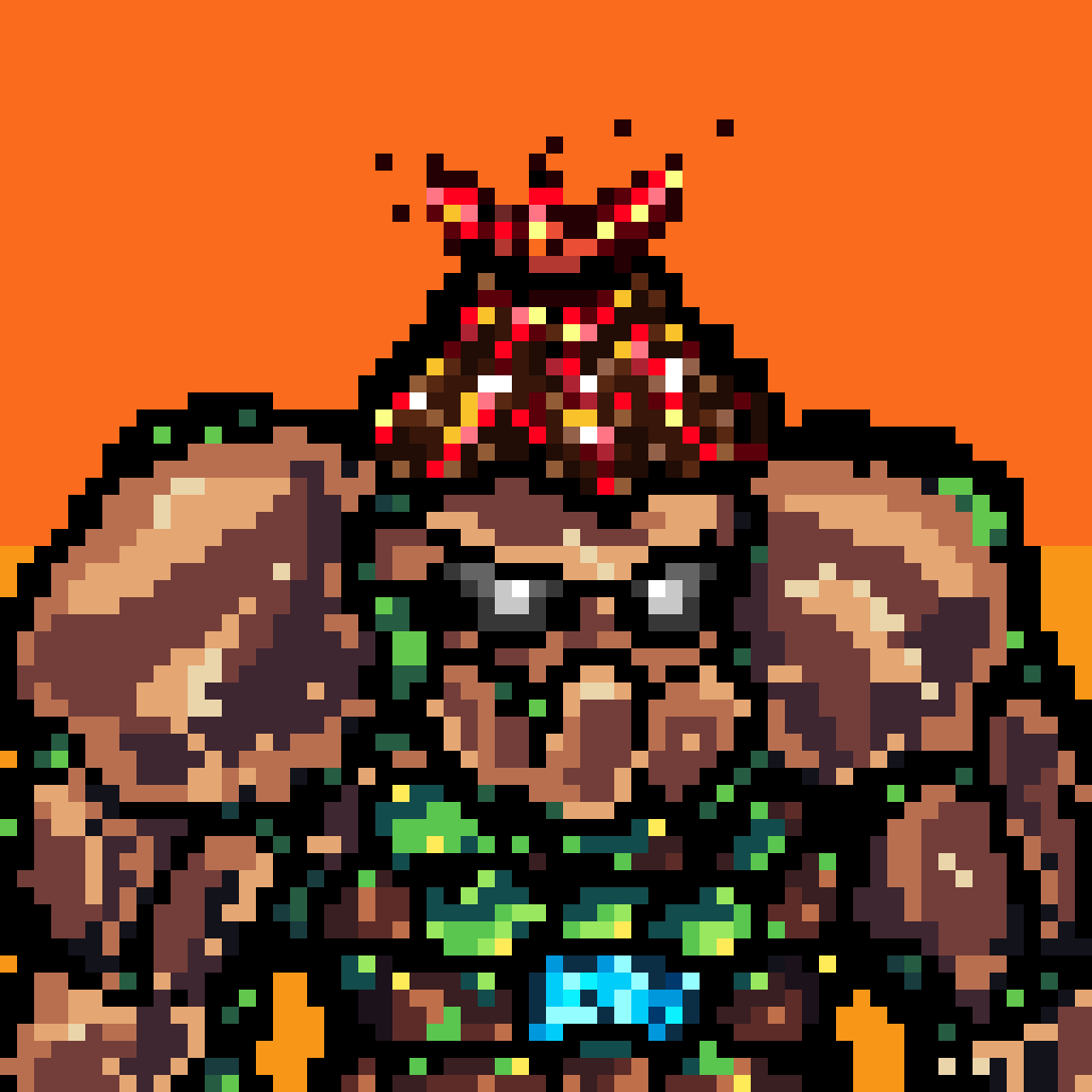 Pixelgolem #153 NFT on Algorand