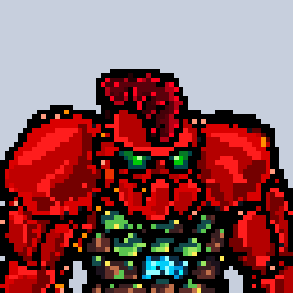 Pixelgolem #158 NFT on Algorand