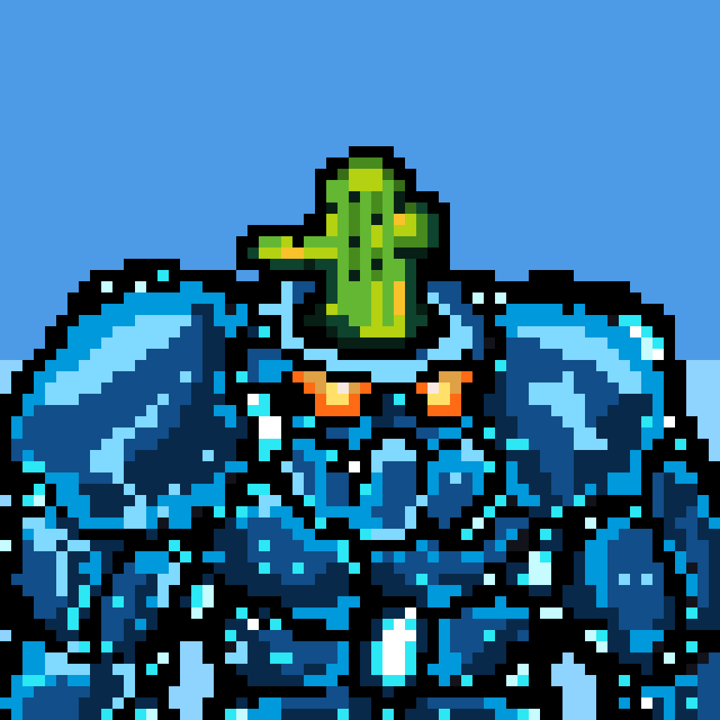 Pixelgolem #159 NFT on Algorand