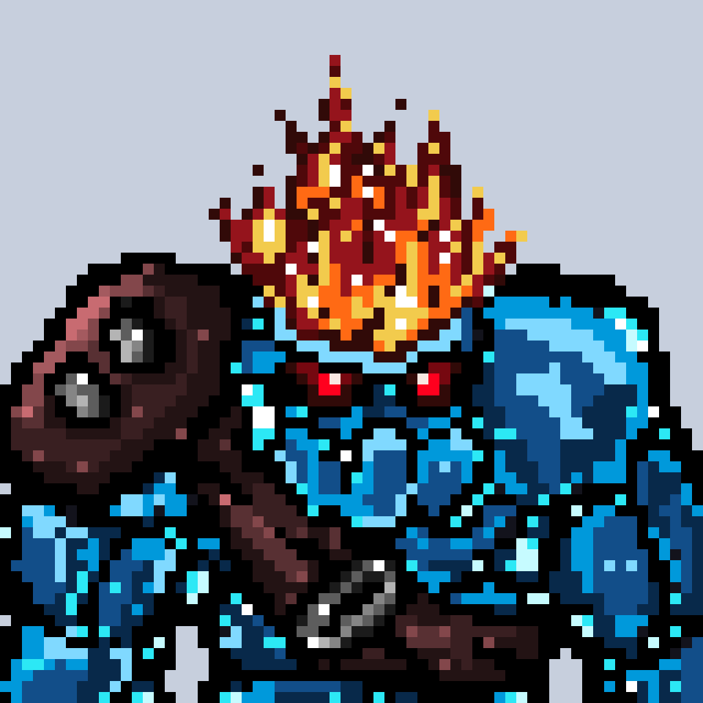 Pixelgolem #184 NFT on Algorand