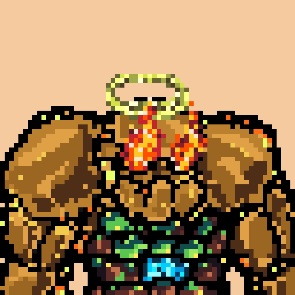 Pixelgolem #194 NFT on Algorand