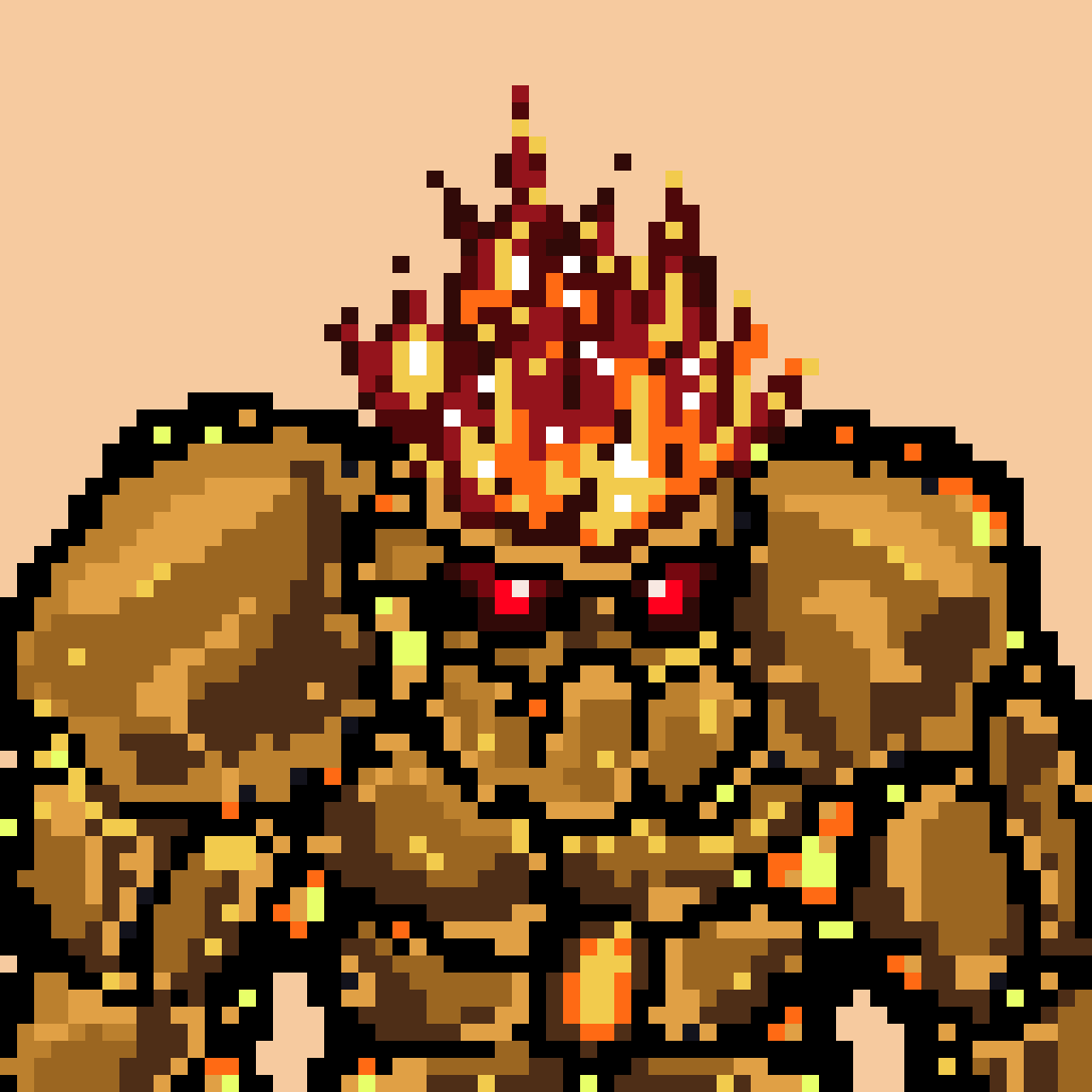 Pixelgolem #213 NFT on Algorand