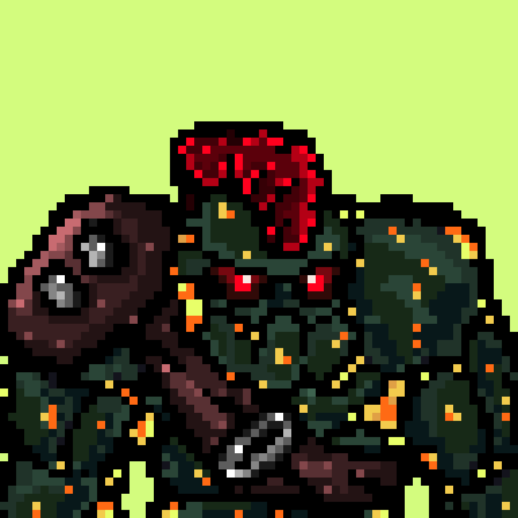 Pixelgolem #41 NFT on Algorand