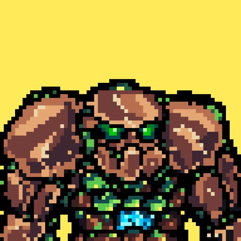 Pixelgolem #42 NFT on Algorand