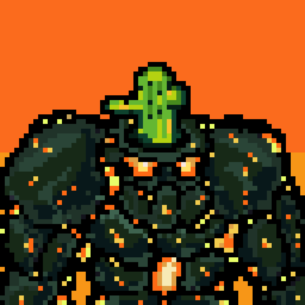 Pixelgolem #72 NFT on Algorand