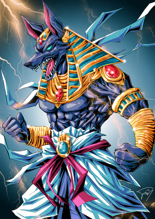 An image of Old God Anubis