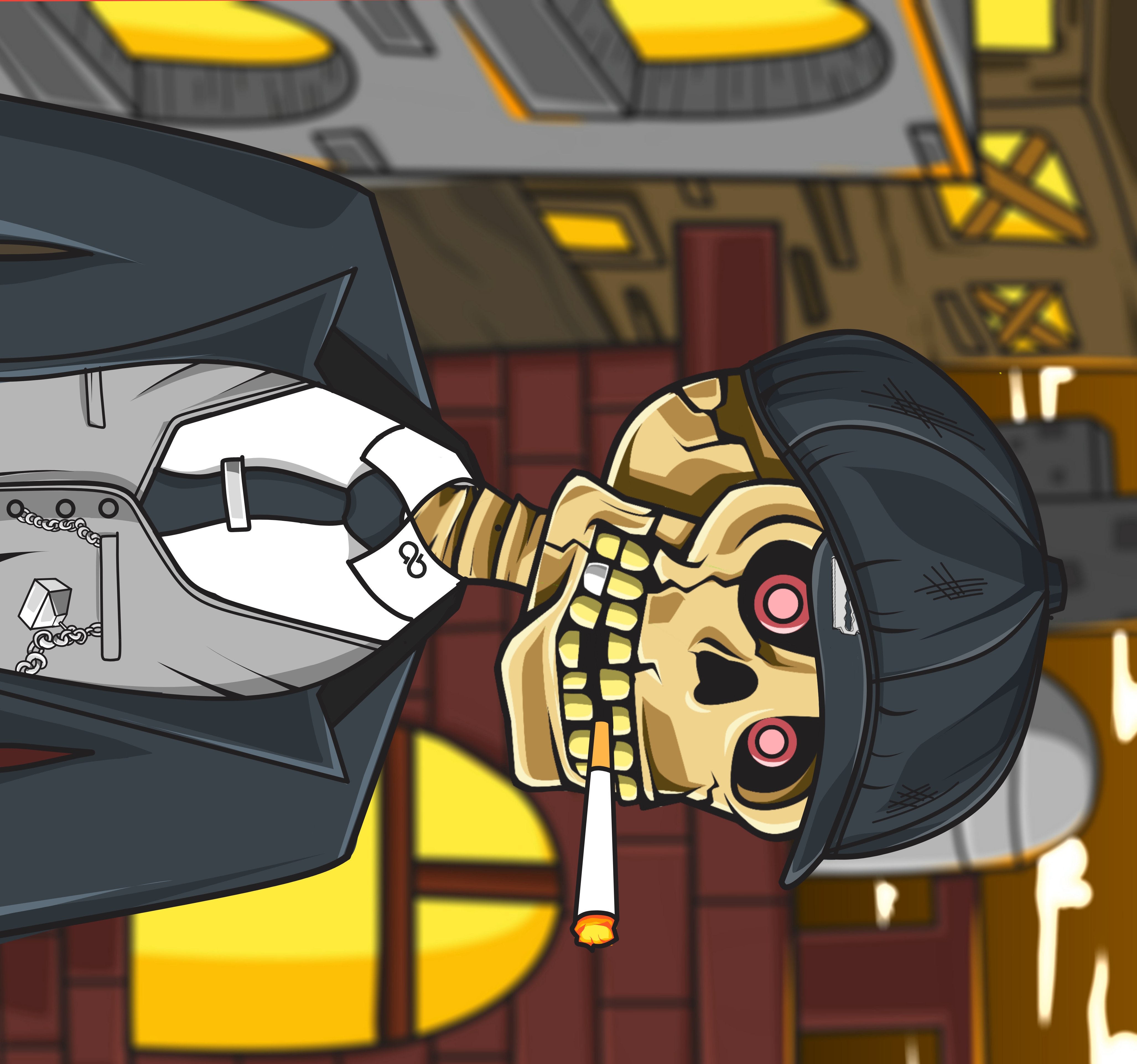 AlgoBones #55 NFT on Algorand