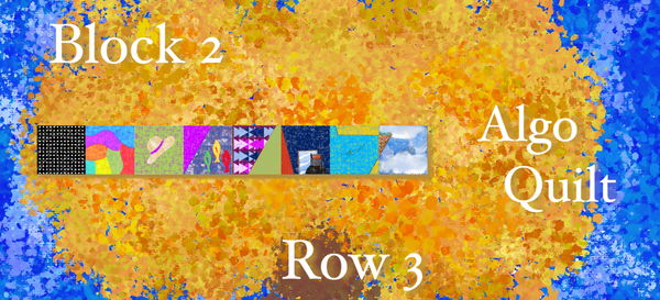 An image of Quilt Block 2 Row 3