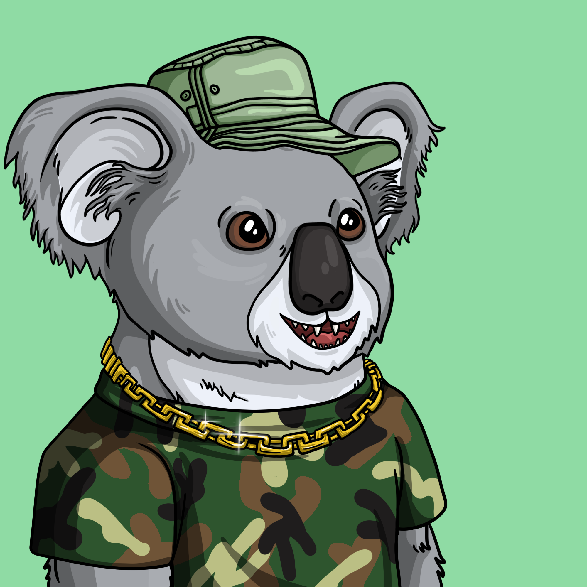 Wildlife Warrior Koala #976 NFT on Algorand
