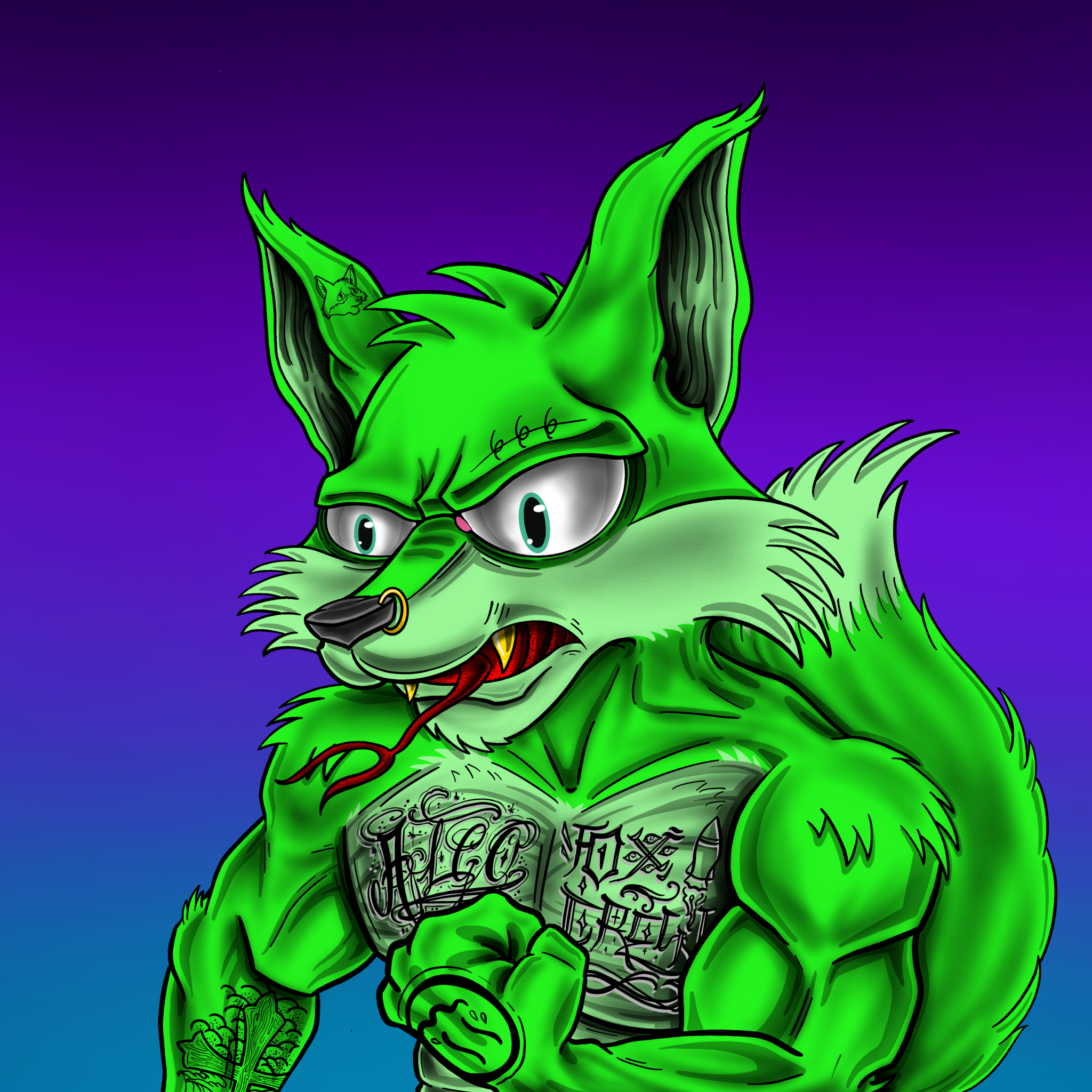 AlgoFoxCREW #578 NFT on Algorand