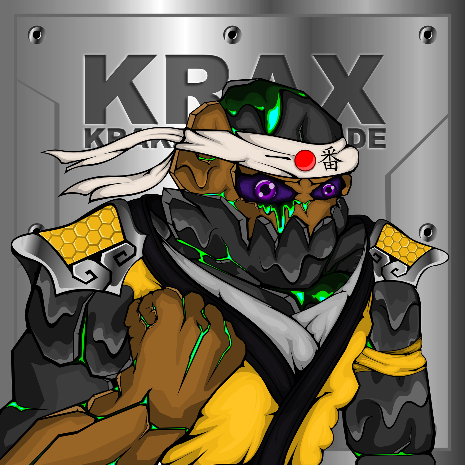 KRAX THE ALGOLEM 487 NFT on Algorand