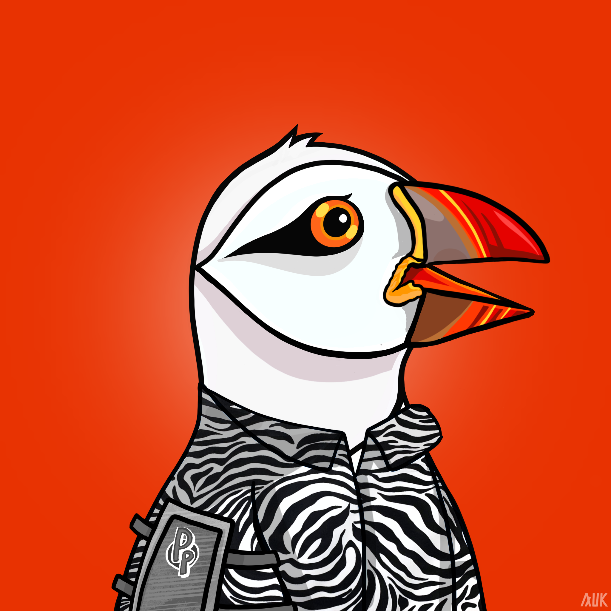 Poppin Puffins #9232 NFT on Algorand