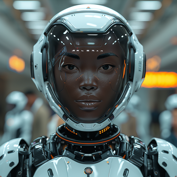 An image of AfroSpace Commander Bot