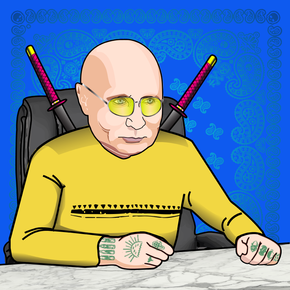 Dead Putin Society #384 NFT on Algorand