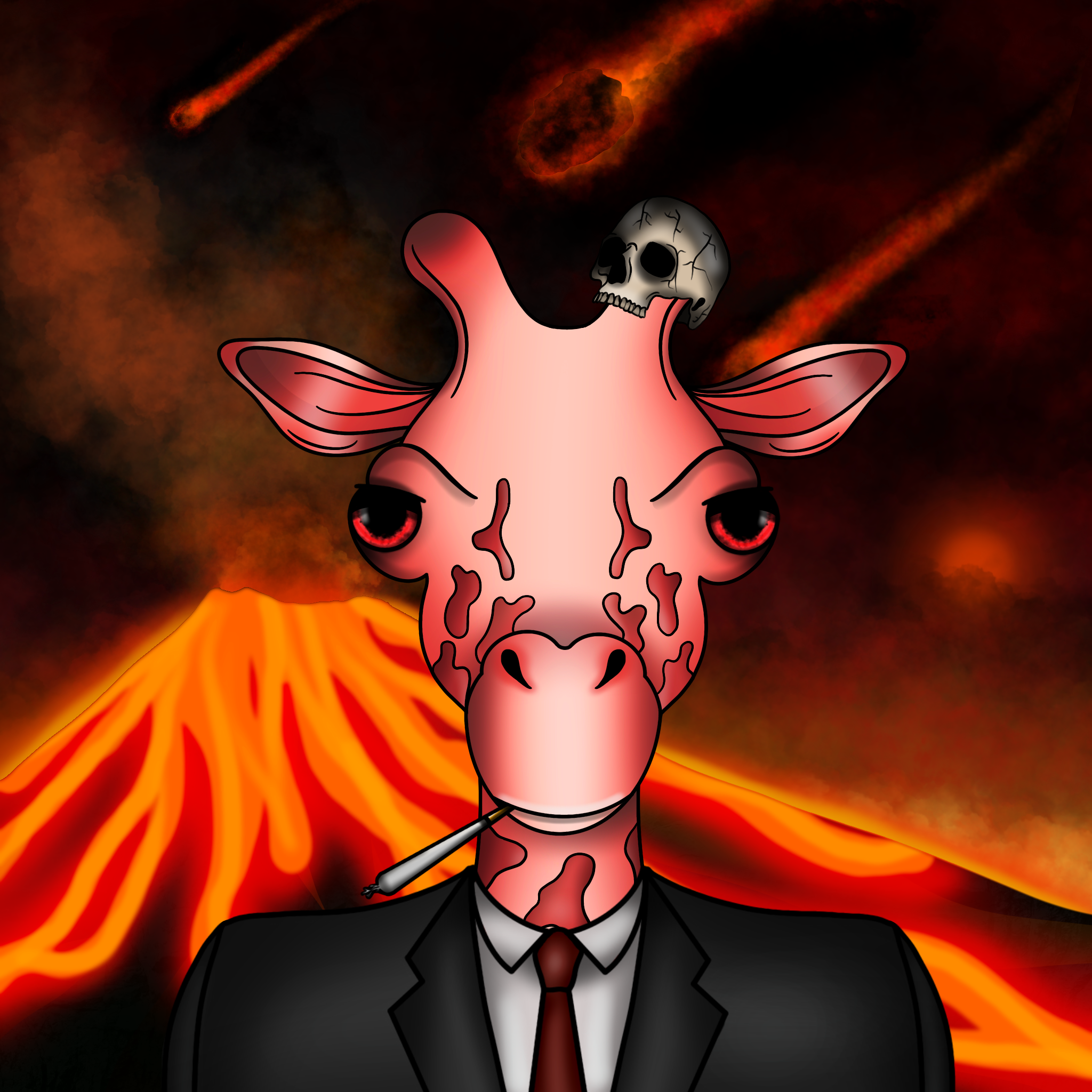 Cool Giraffe Gen2 #258 NFT on Algorand