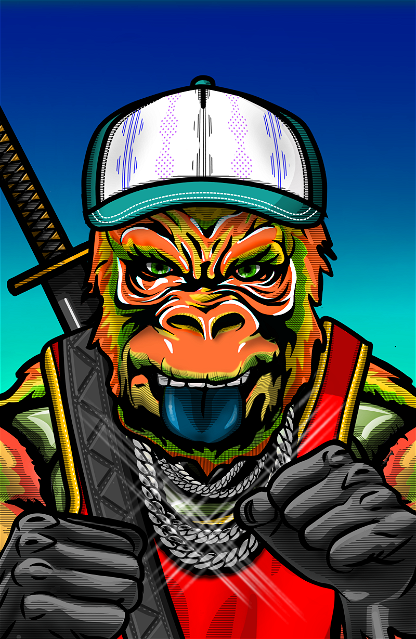 Gangster Gorilla 2398