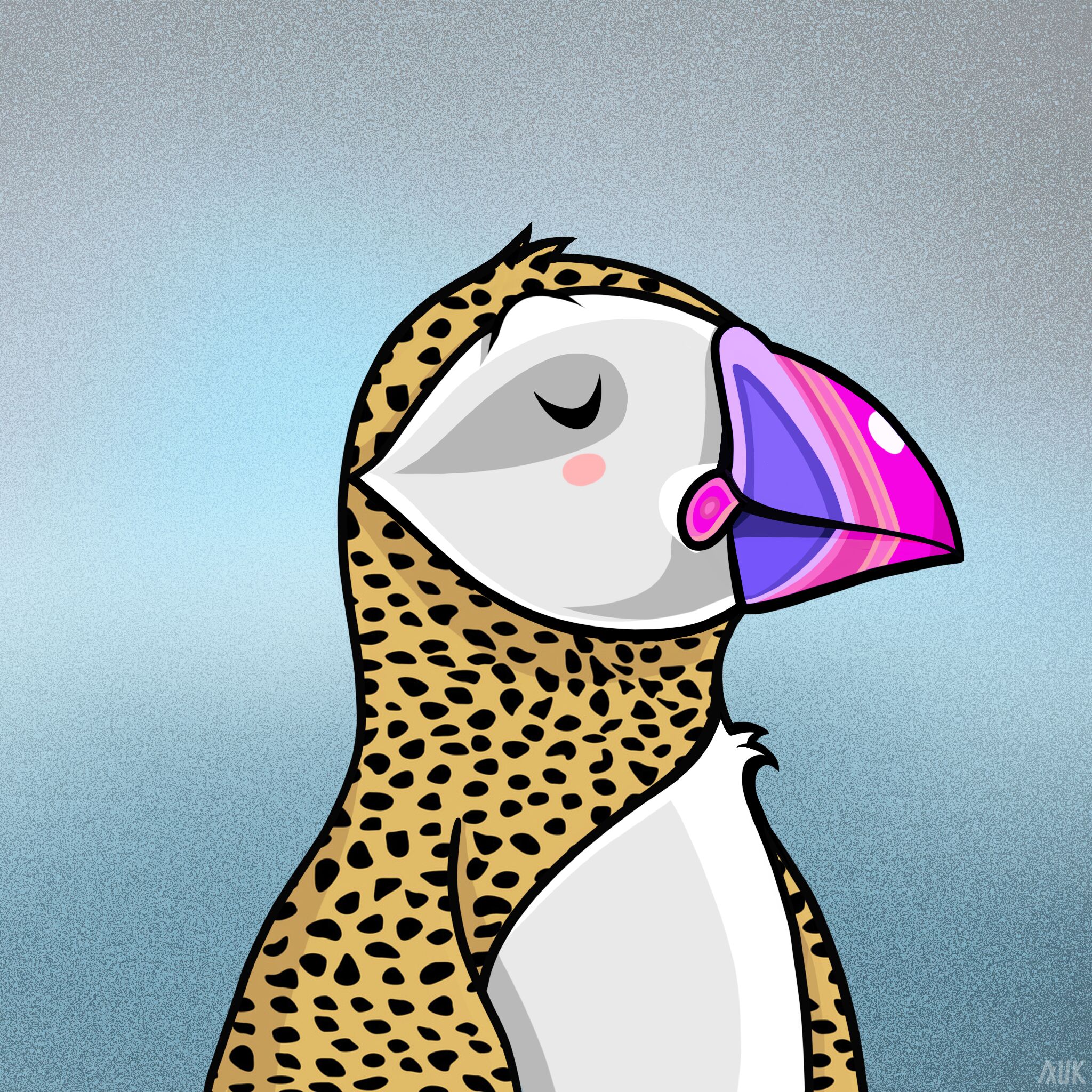 Poppin Puffins #9711 NFT on Algorand