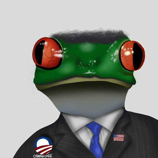 An image of FroggyPersonality Barack Obama