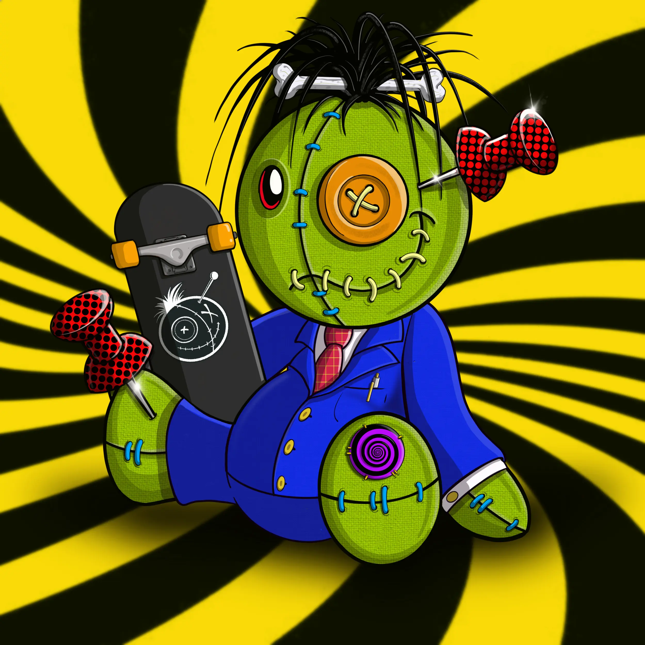 Trippy Stitch #64 NFT on Algorand