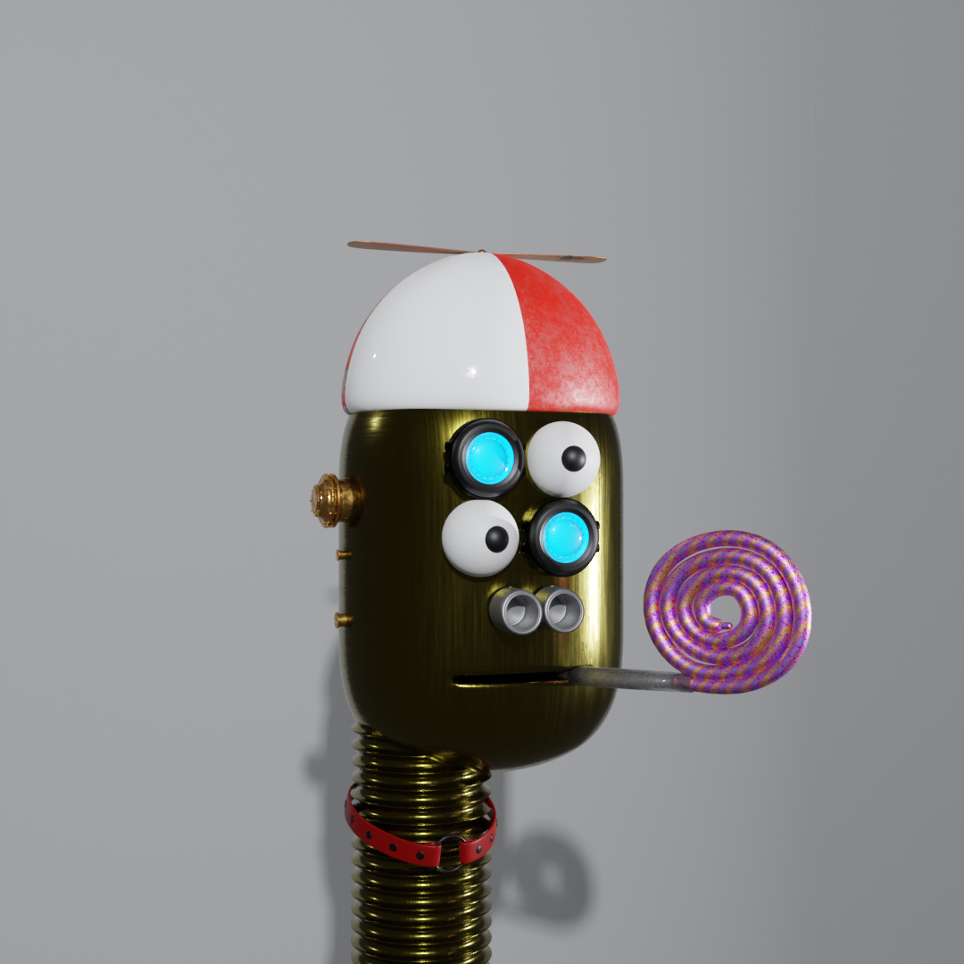 Industrial Punk Legendary #601 NFT on Algorand