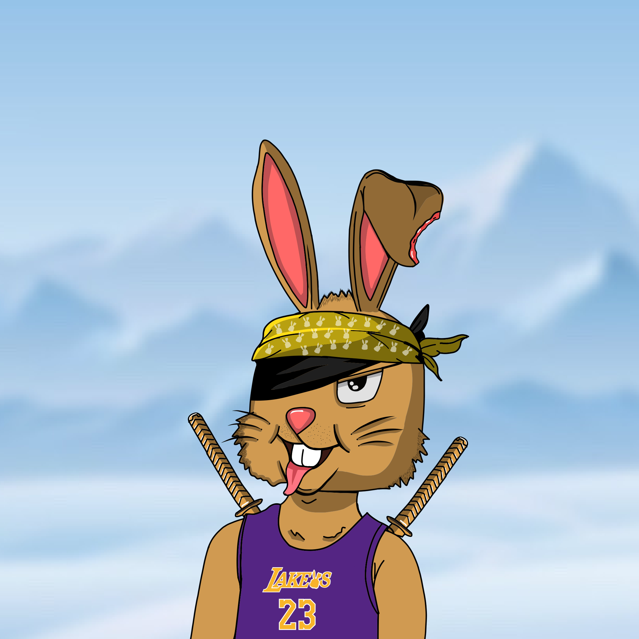 Mean Rabbit V1 #250 NFT on Algorand