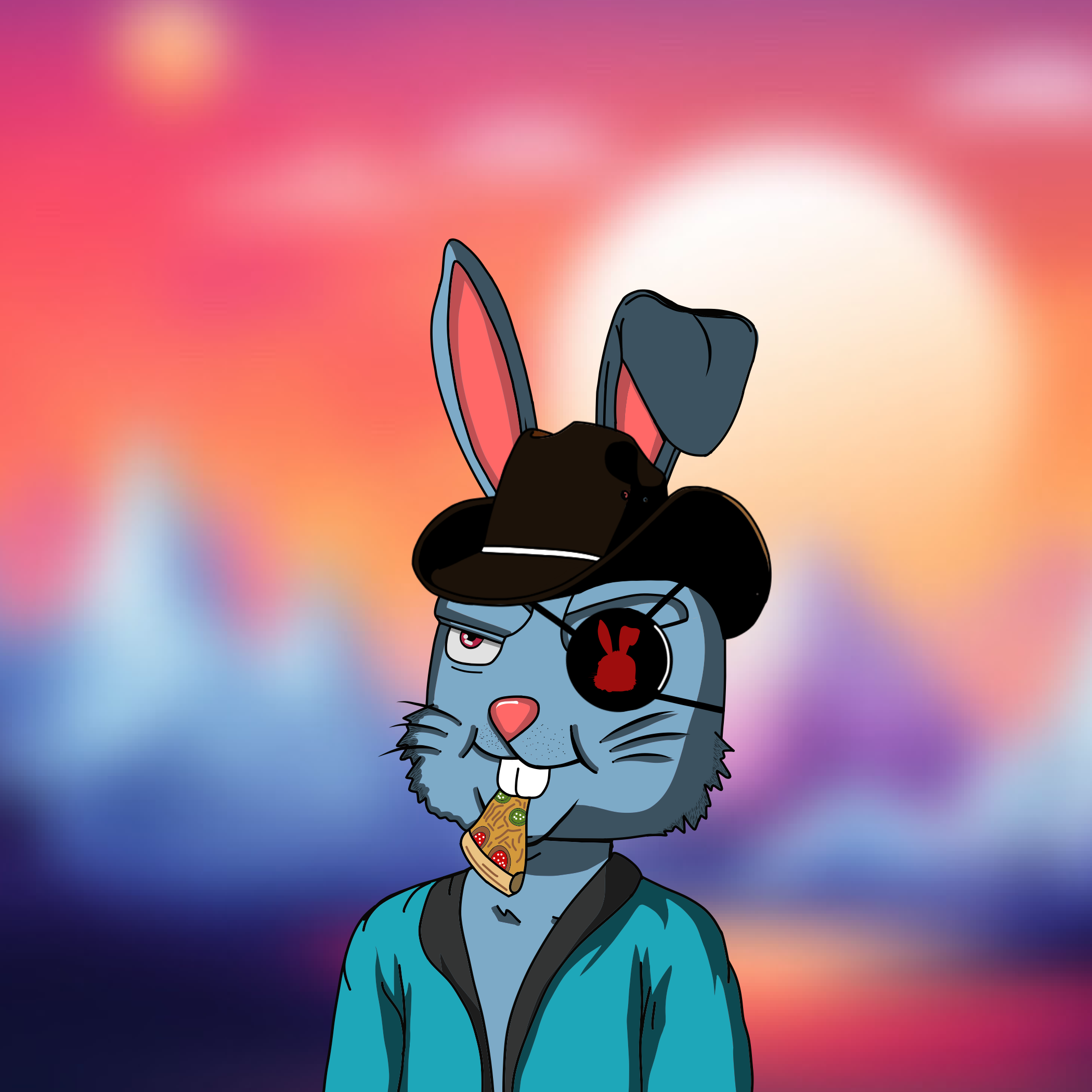 Mean Rabbit V1 #293 NFT on Algorand