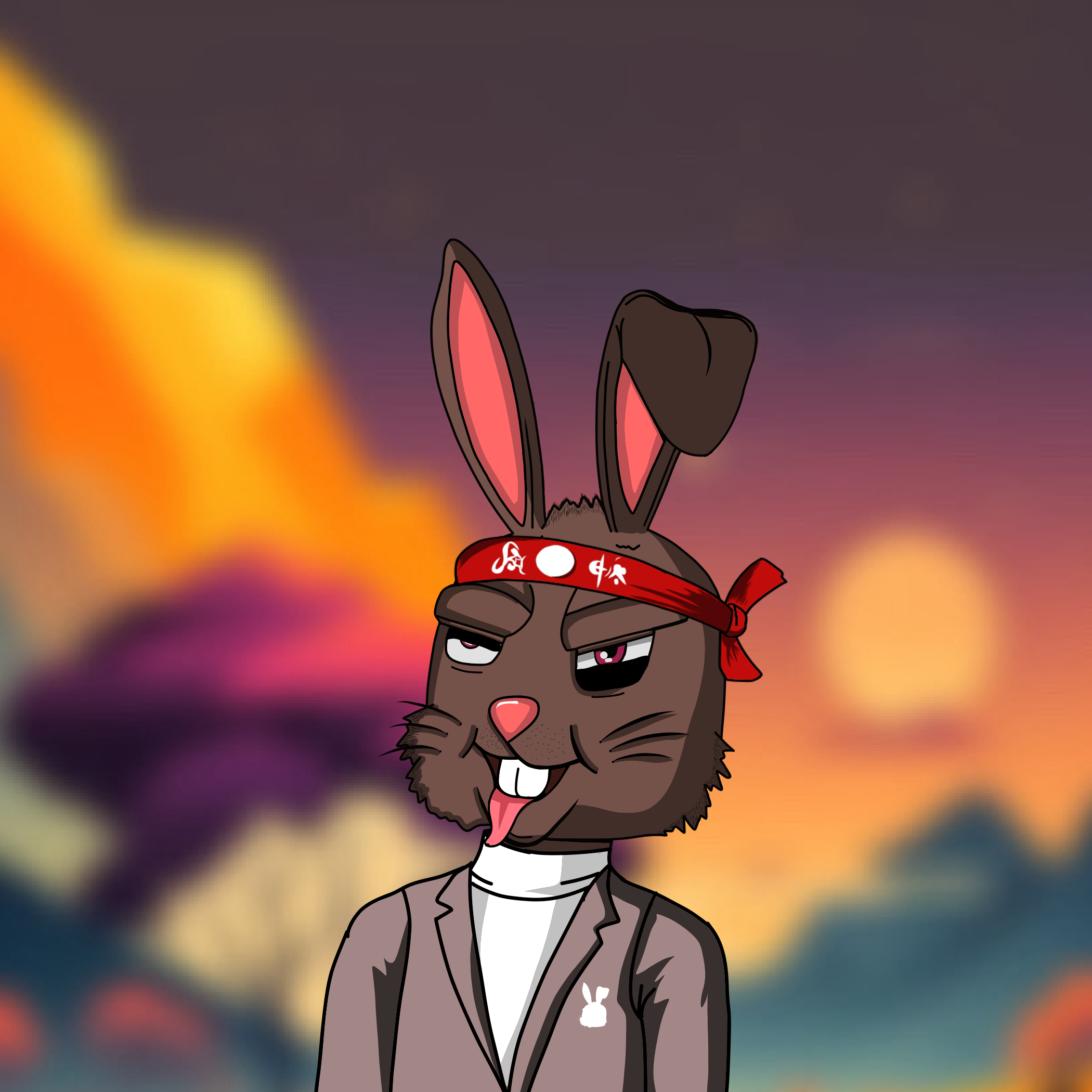 Mean Rabbit V1 #307 NFT on Algorand