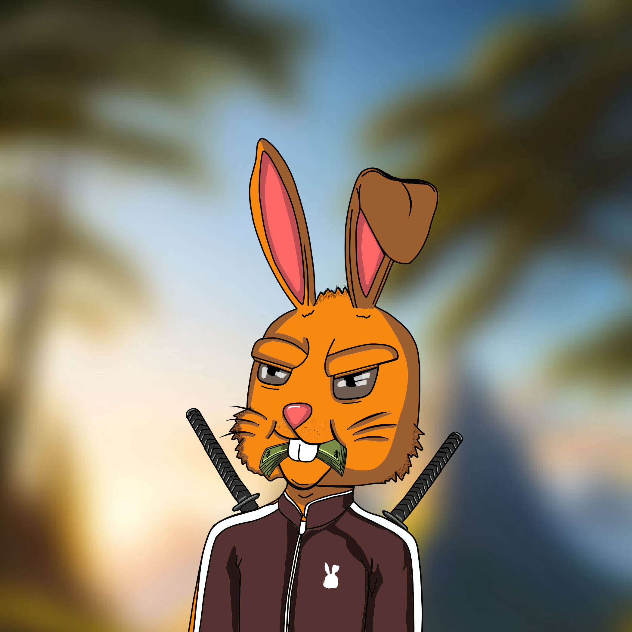 Mean Rabbit V1 #309 NFT on Algorand