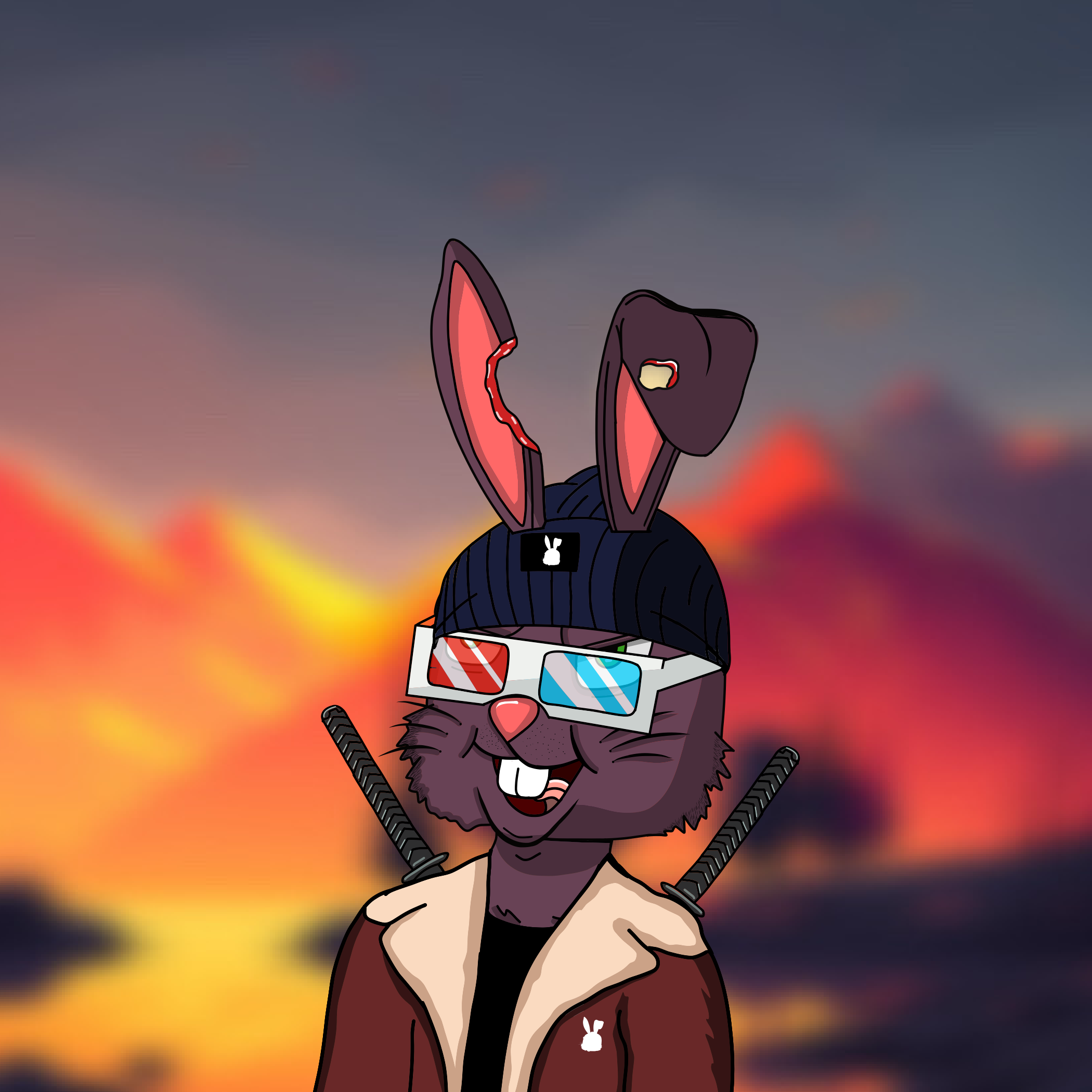 Mean Rabbit V1 #310 NFT on Algorand