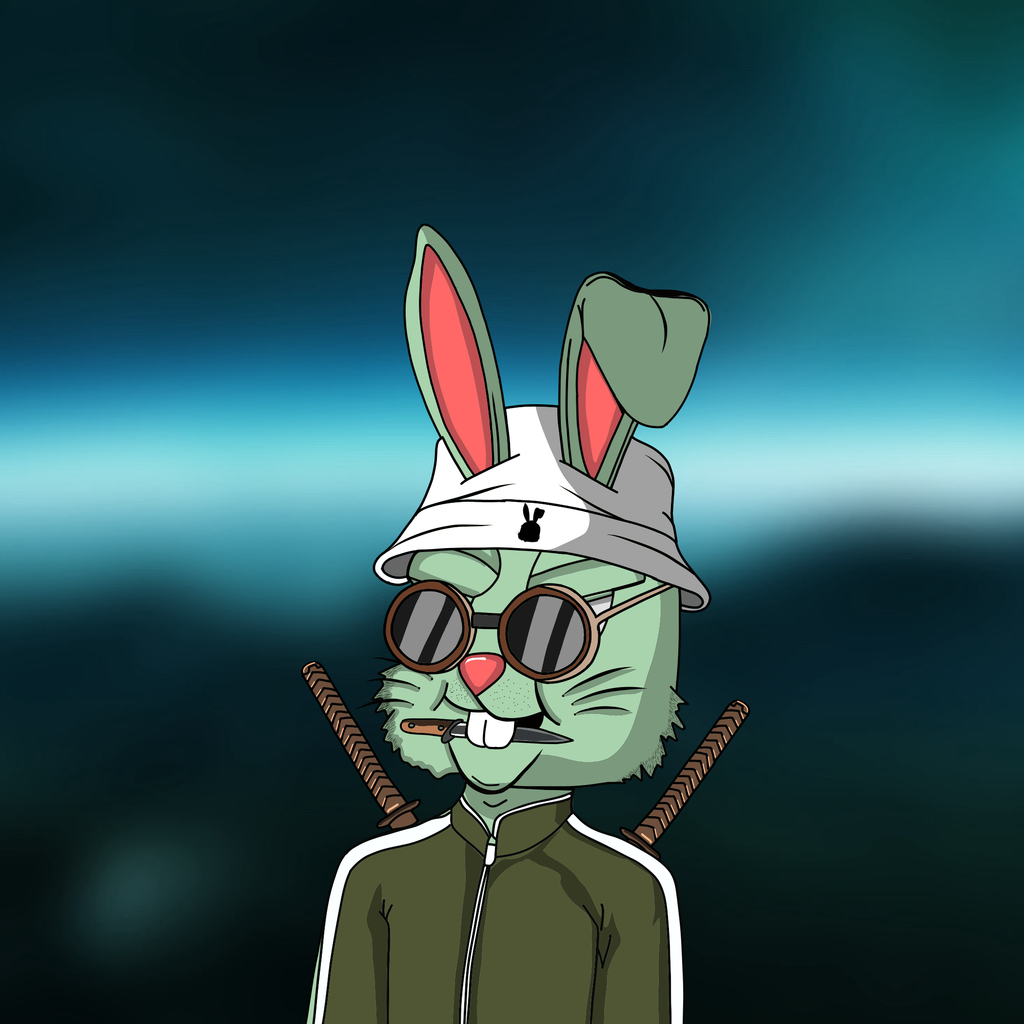 Mean Rabbit V1 #315 NFT on Algorand