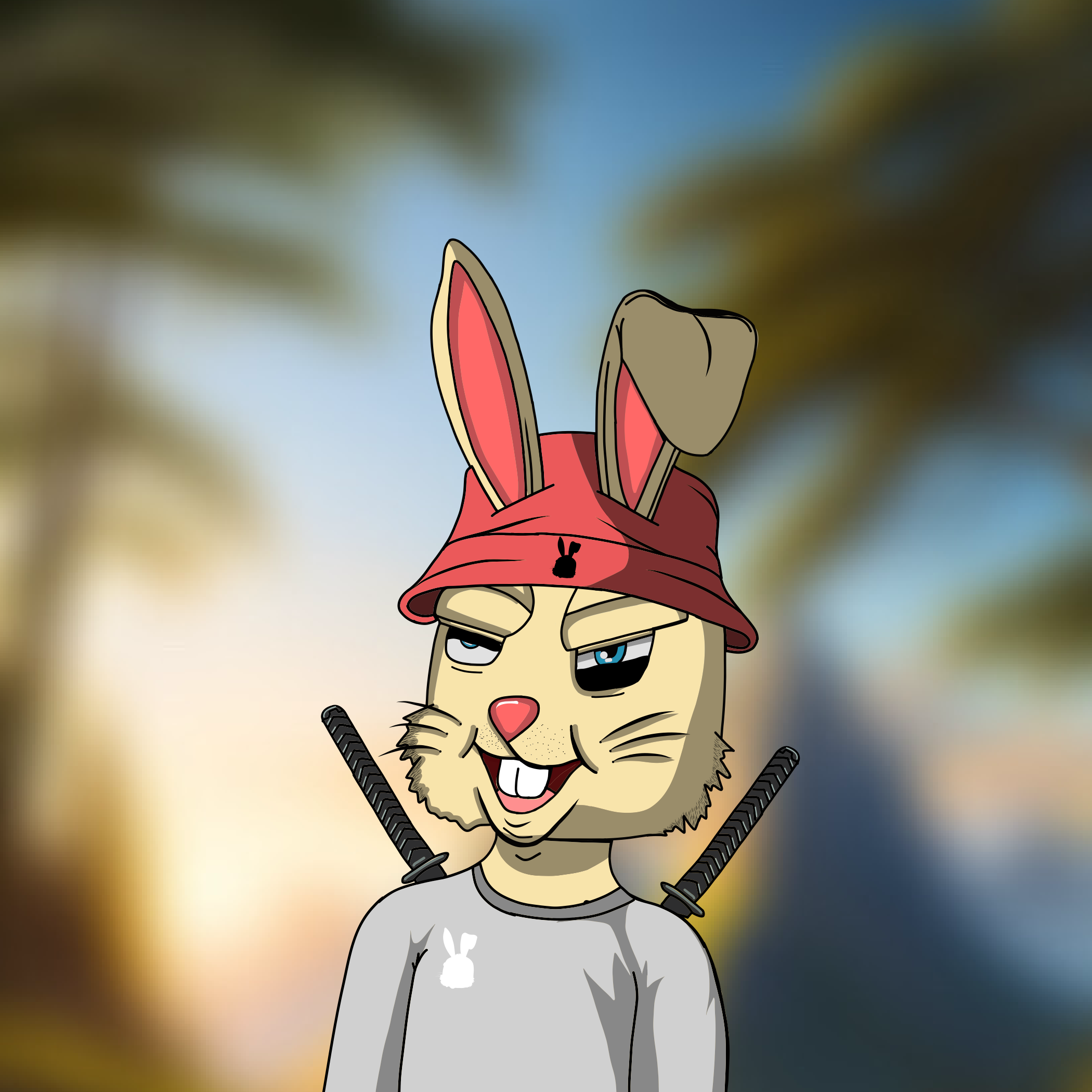Mean Rabbit V1 #316 NFT on Algorand