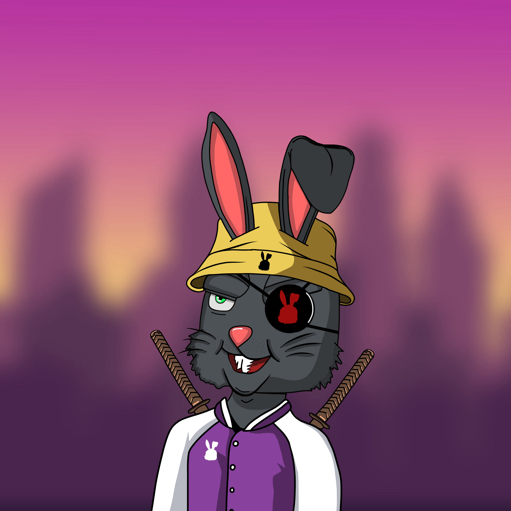 Mean Rabbit V1 #335 NFT on Algorand