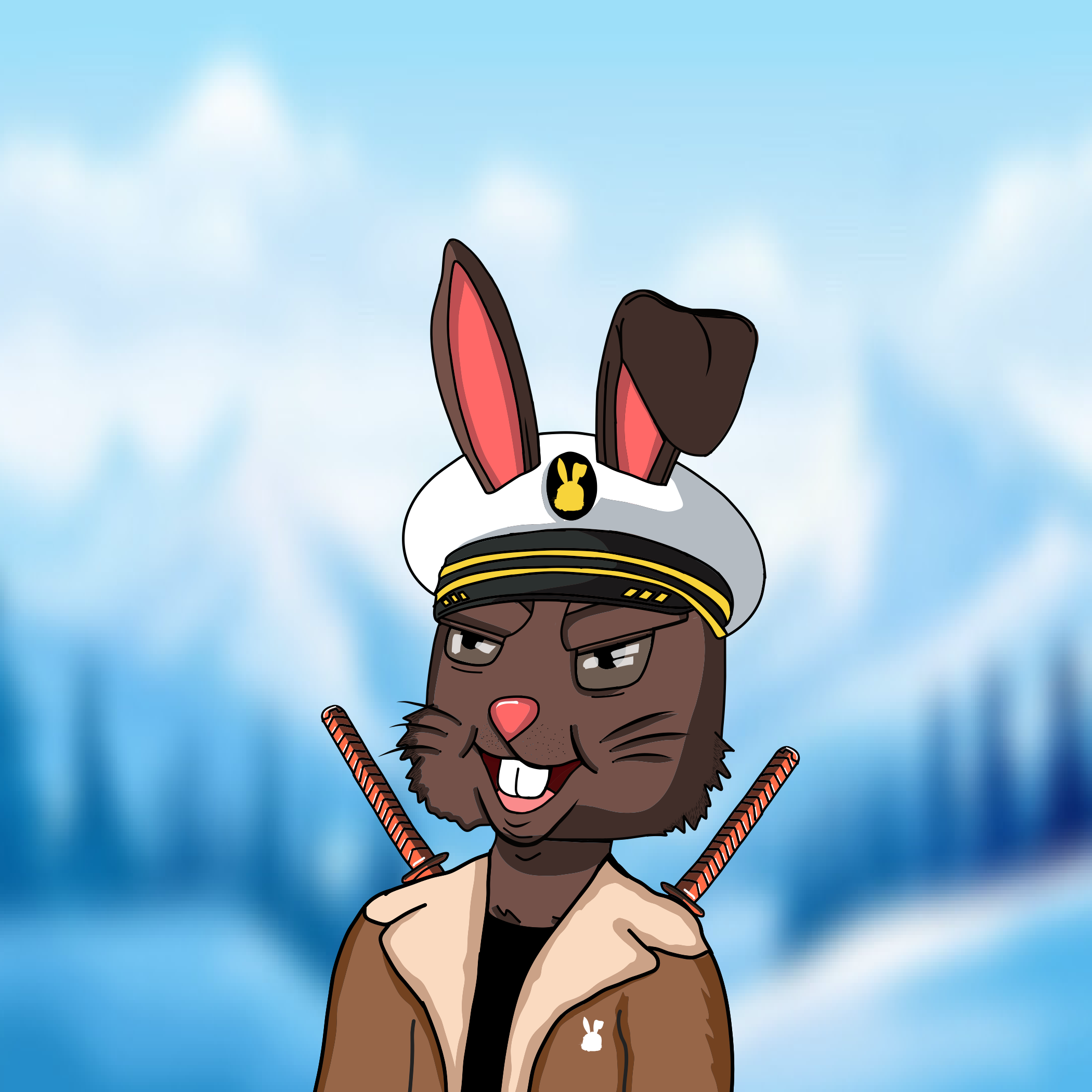 Mean Rabbit V1 #345 NFT on Algorand